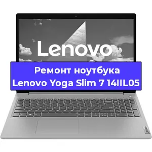 Чистка от пыли и замена термопасты на ноутбуке Lenovo Yoga Slim 7 14IIL05 в Челябинске